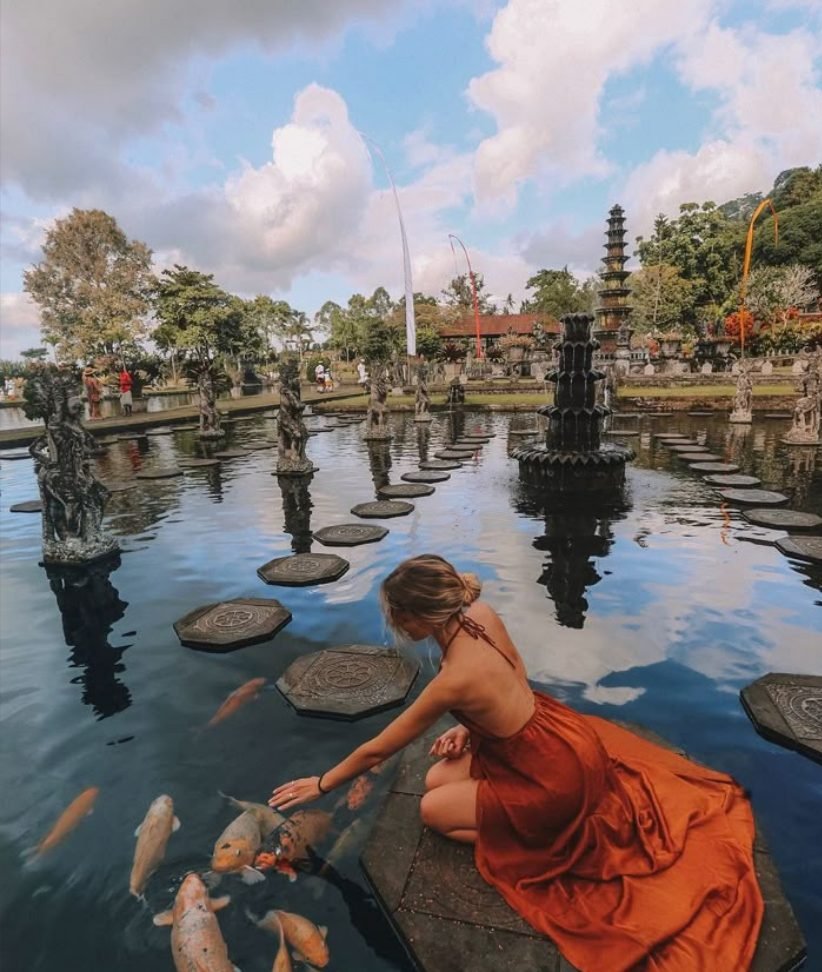 Palácio das águas de Tirta Gangga